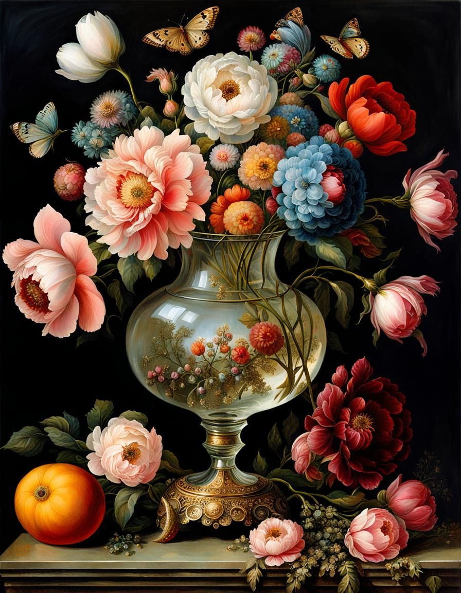 Rococo bouquet.