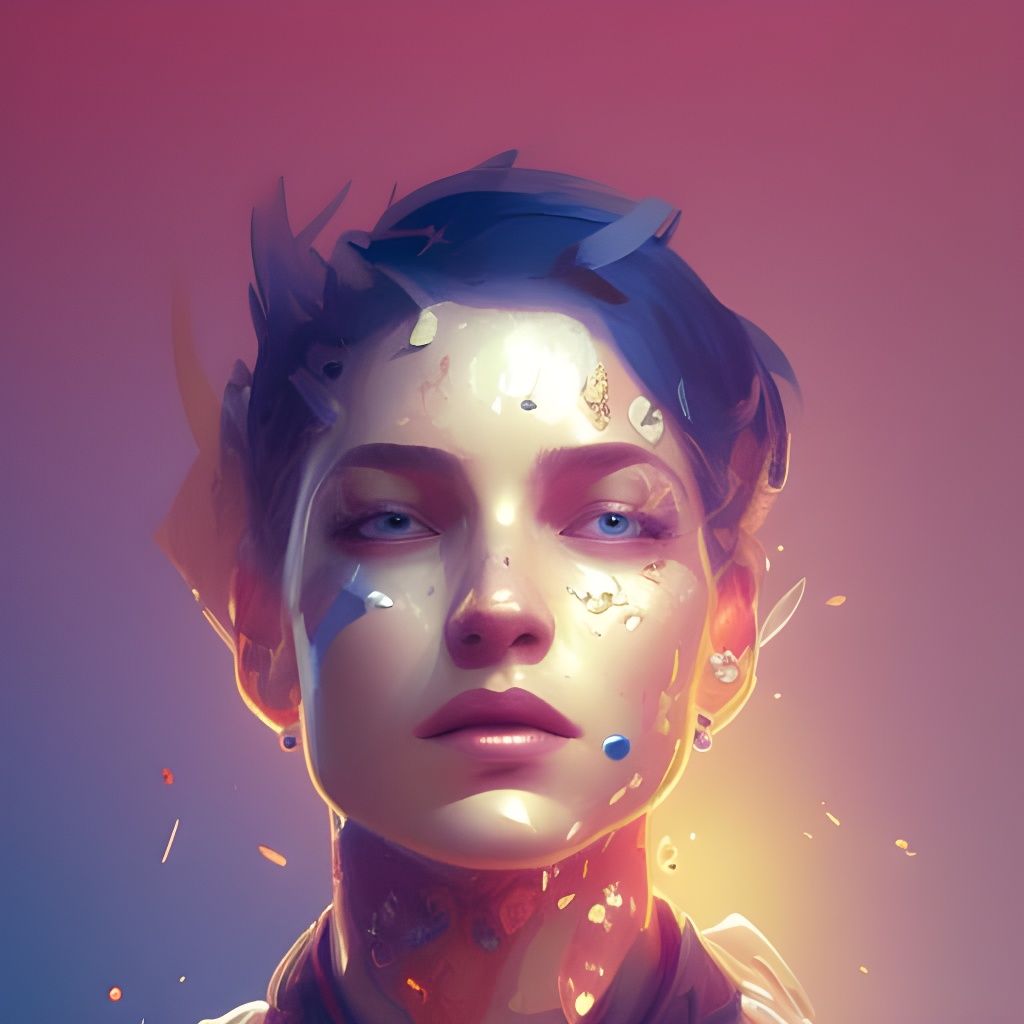 Hyperdetailed Portrait in Digital Art Style