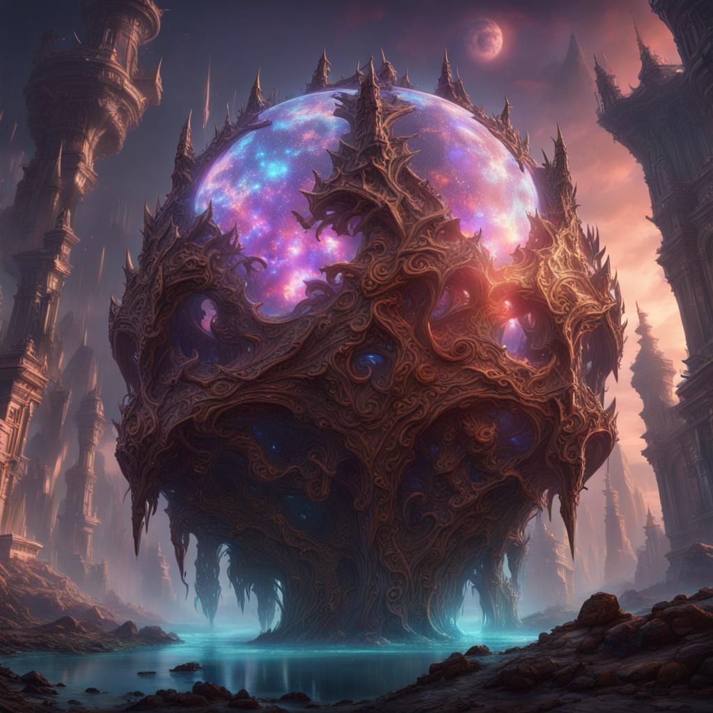 Holographic world eater