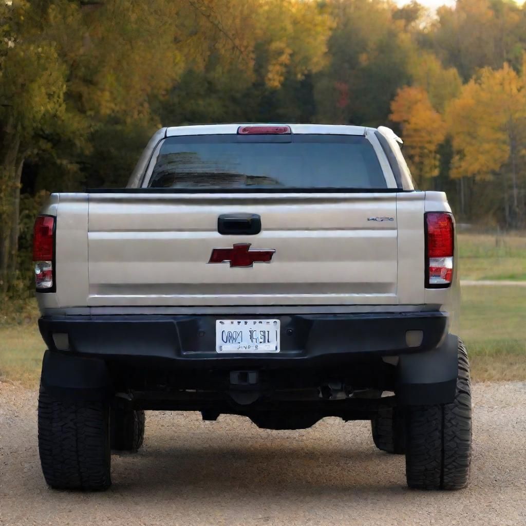 Does My Rear Make This Pickup Look Small?