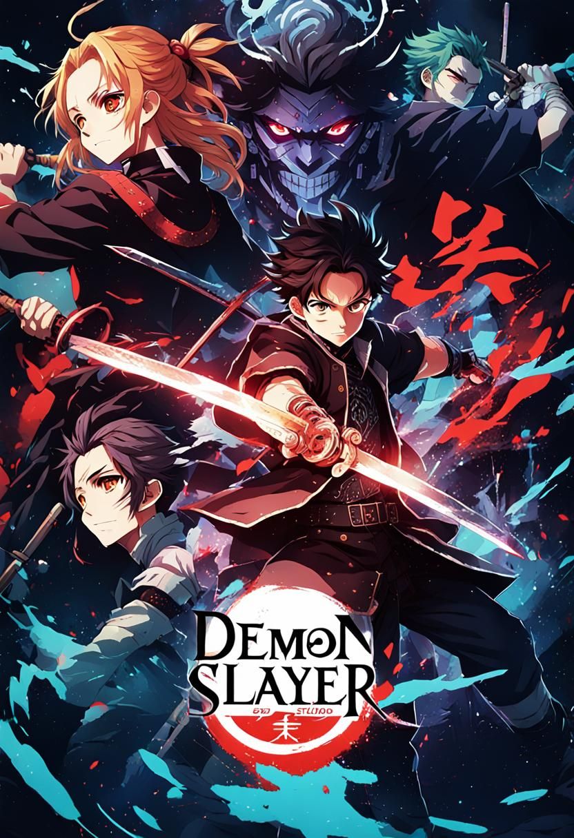 Anime Manga Scan in Studio Trigger Style