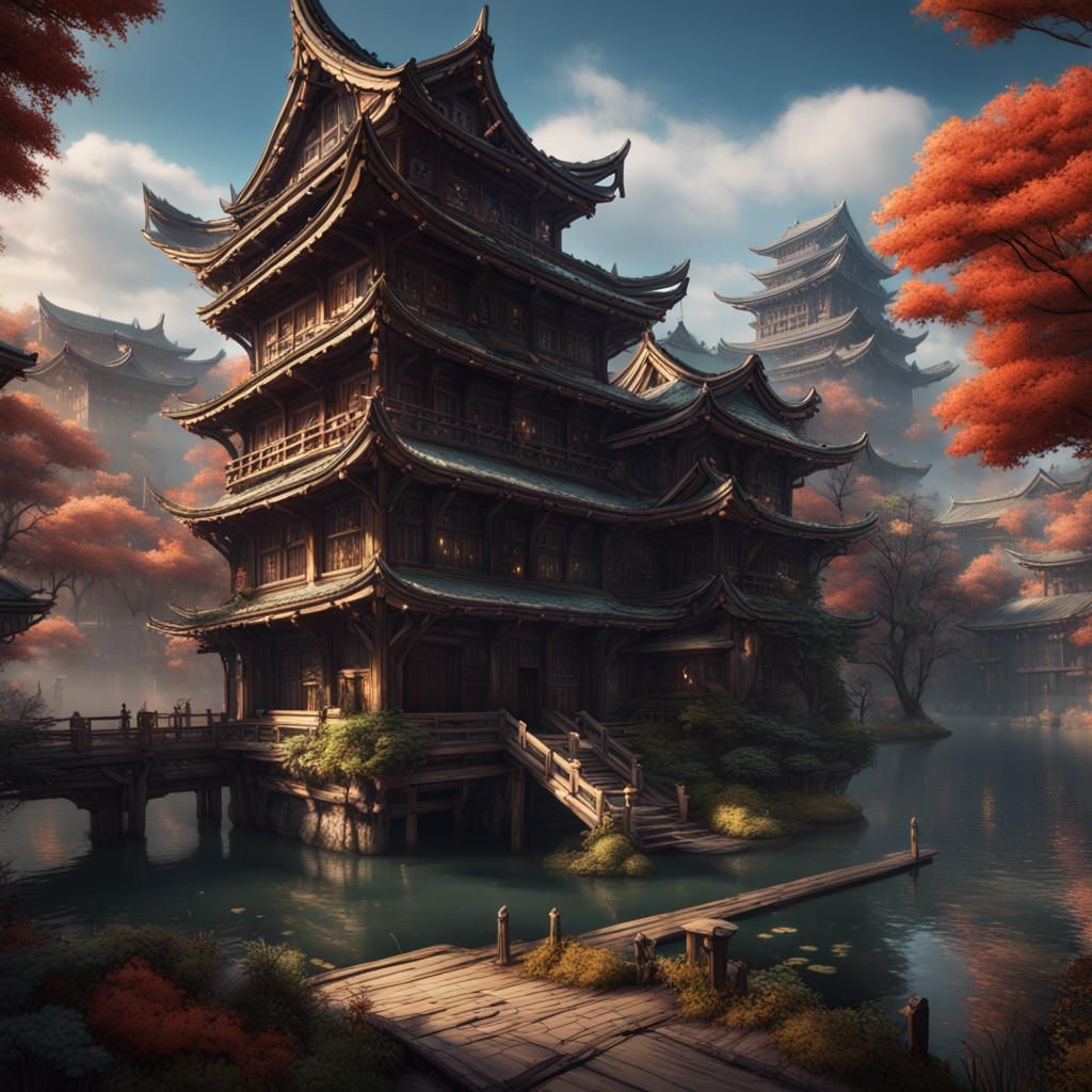 Handsome Teen as Fantasy Concept Art