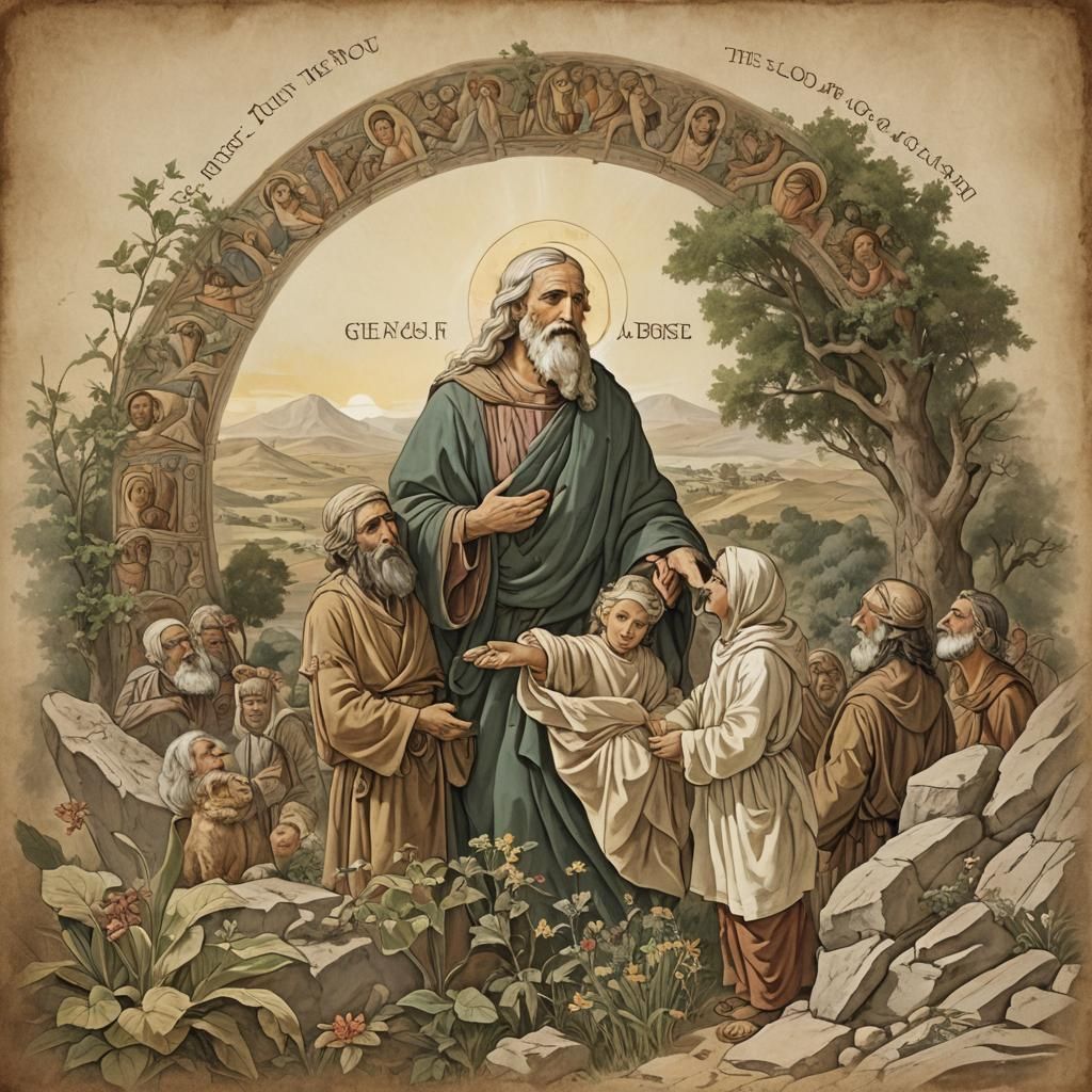 Biblical Scene: God's Promise to Jacob