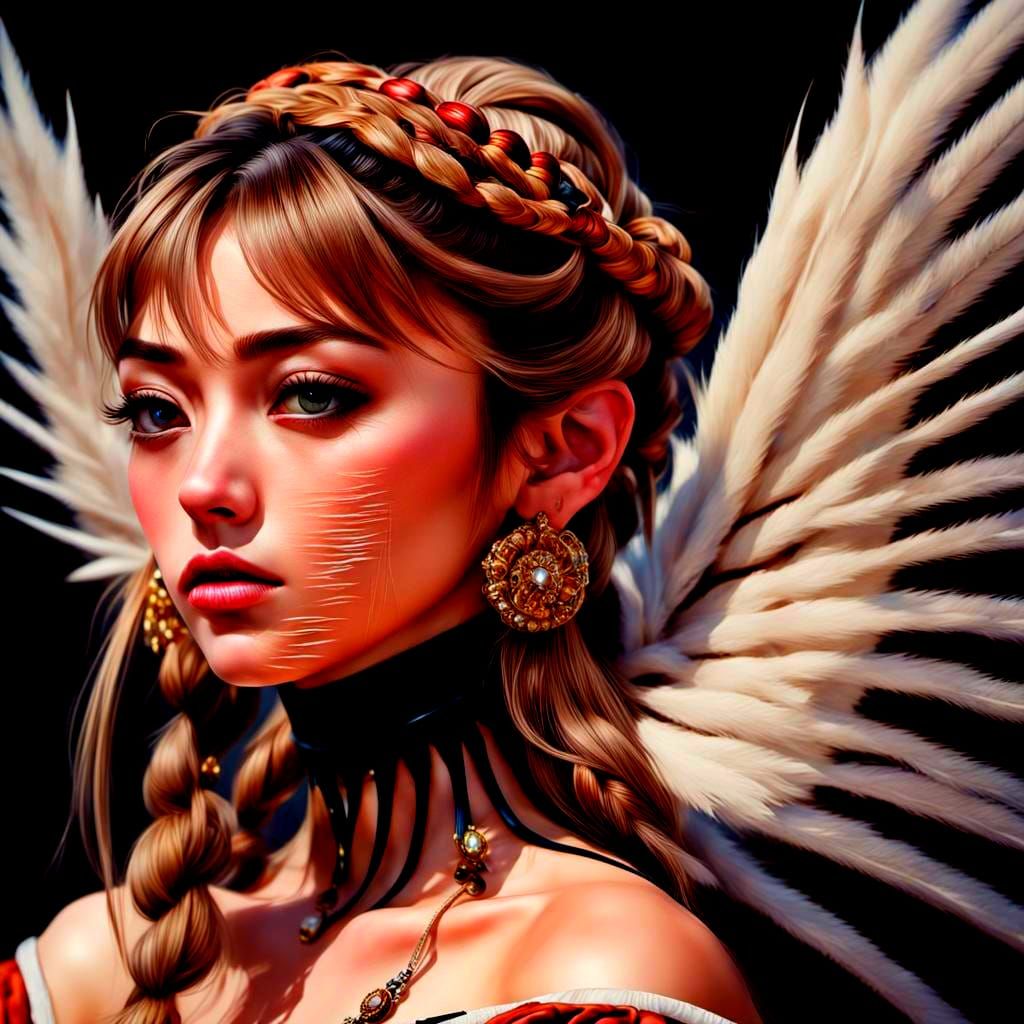 Captivating Beauty in Cinematic High Resolution