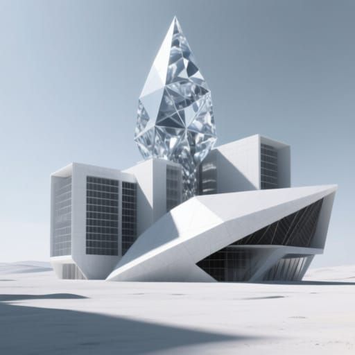 Crystalline Architecture
Buildings would move beyond mere fu...