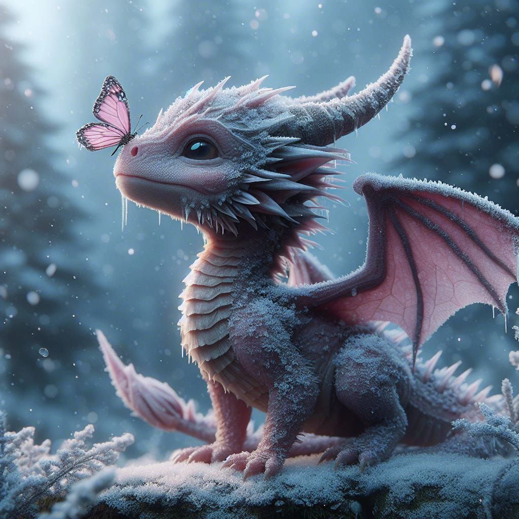 Icy Dragon's Butterfly