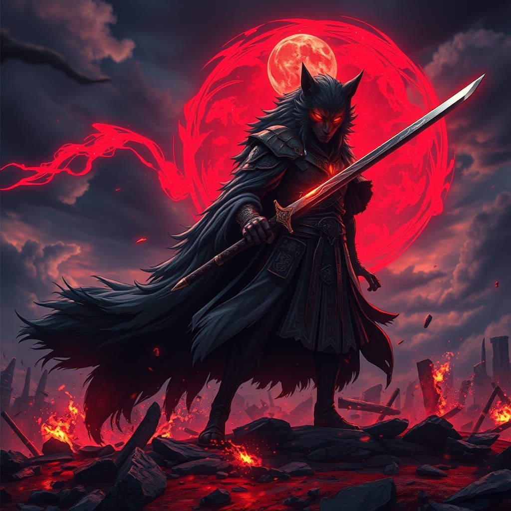 Legendary Warrior in Wolf Form Dominates the Shattered Battl...