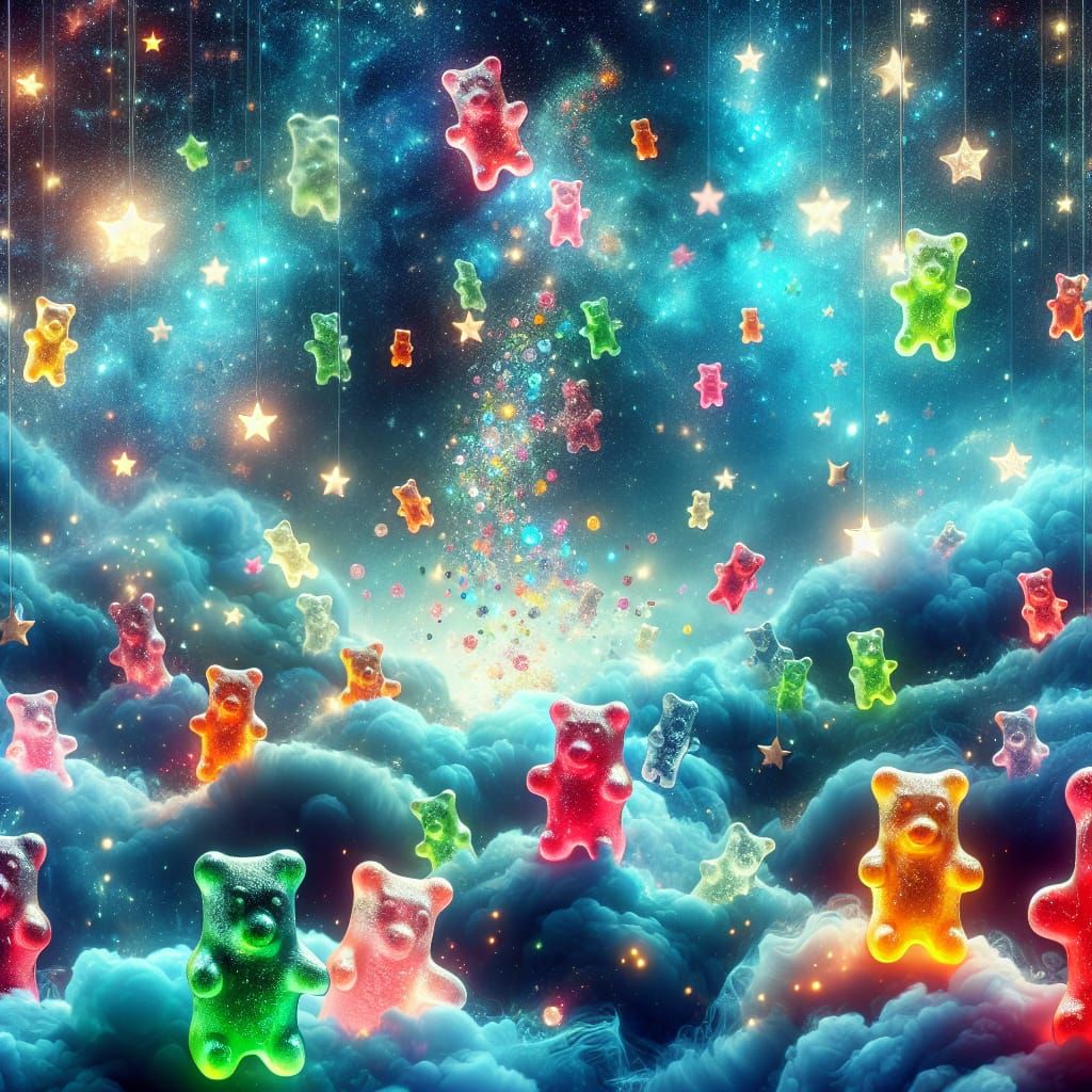 Cosmic gummy bears ✨
