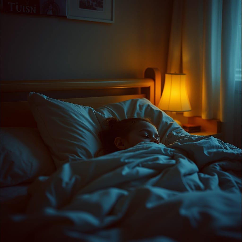 Cinematic Family Moment Captured in Moody 35mm Film