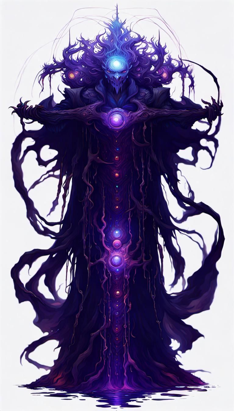 Abstract Tachisme Art: Algorithmic Chaos