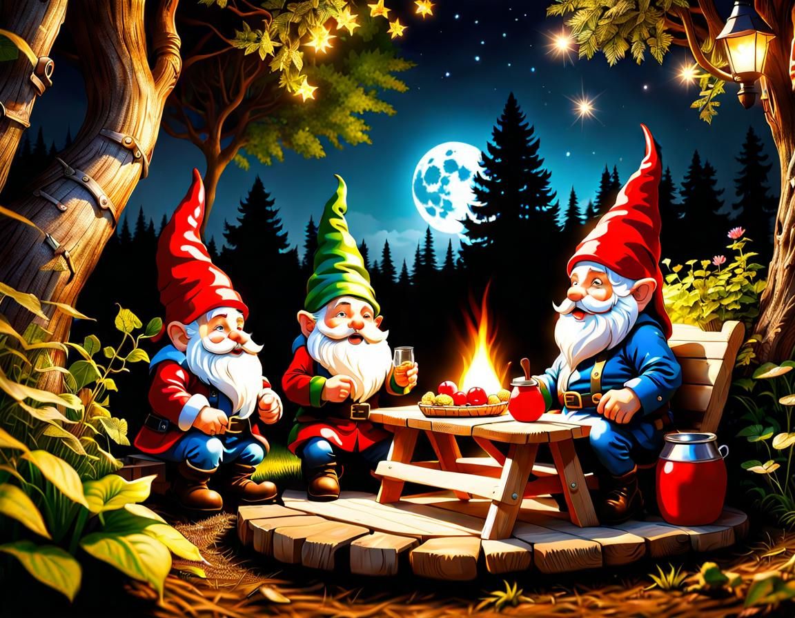 gnomes picnic
