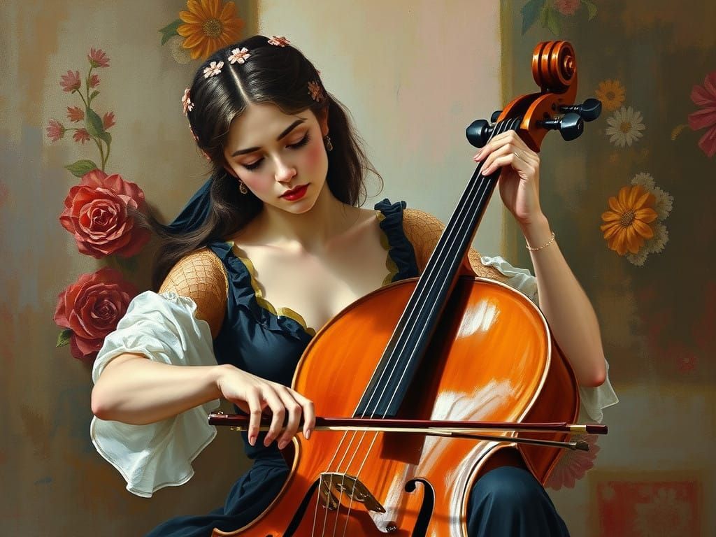 Cello Virtuoso in Vibrant Latino Culture