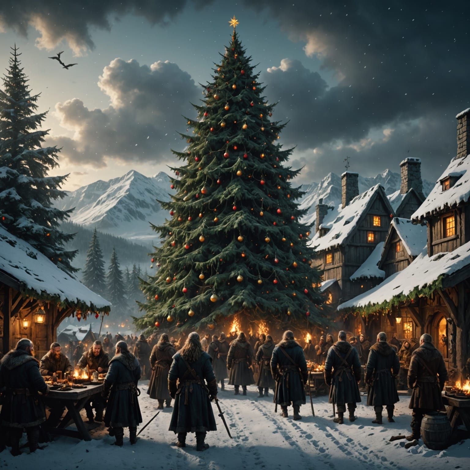 Viking Yule Fest in Grandeur: Impressive Winter Wonderland S...