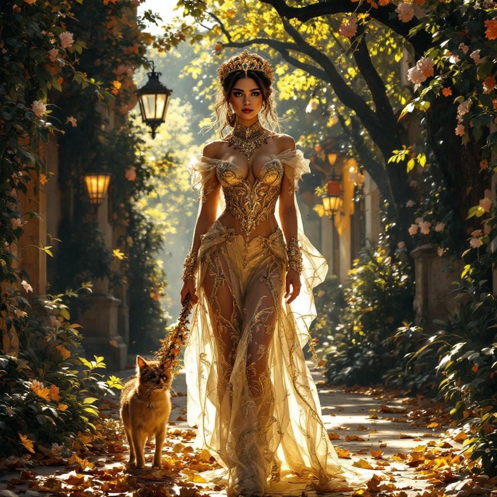 Crystalline Baroque Imperial Authority in Photorealism