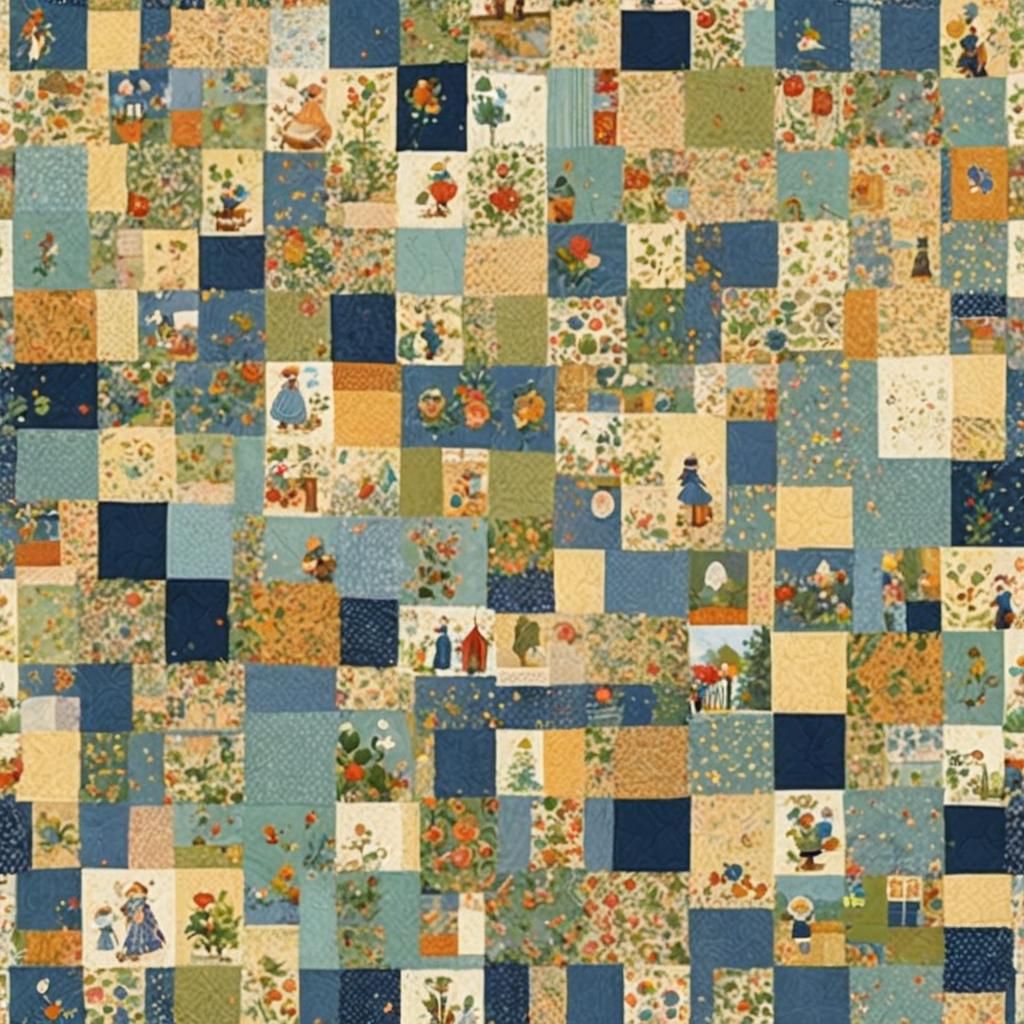 Anime Style Holly Hobbie Quilt