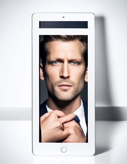 Crazy Man Image Generated by AI