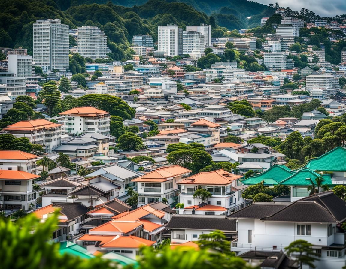 Japanese Phuket City View: Professional Photography