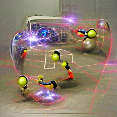 Quantum Soccer Ball Energy Explosion
