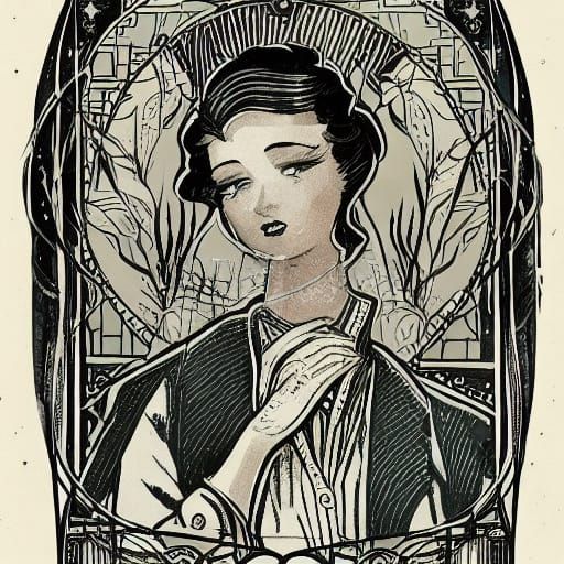 Cartoon 1920s England. P.G. Wodehouse.