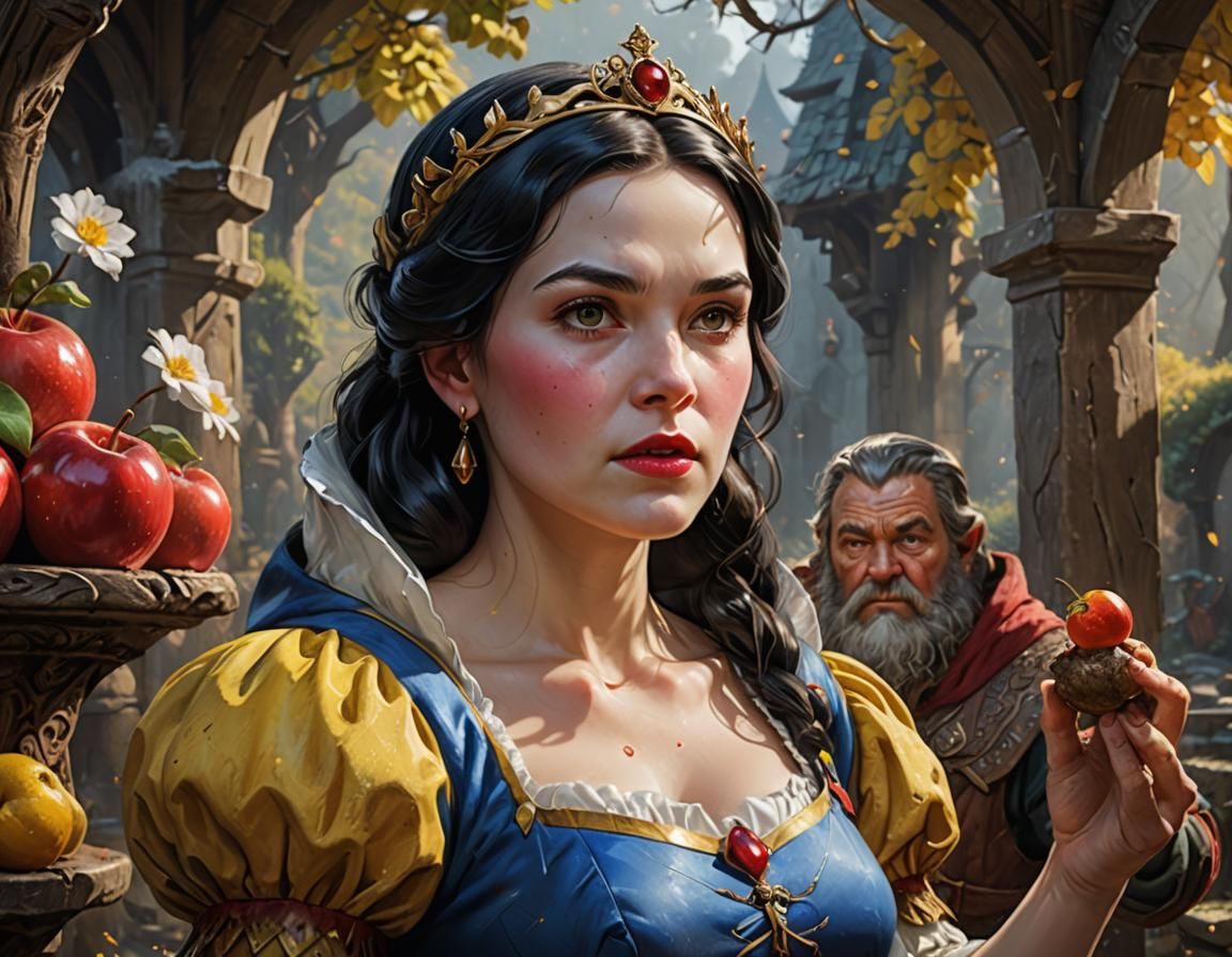 Snow White and Grumpy