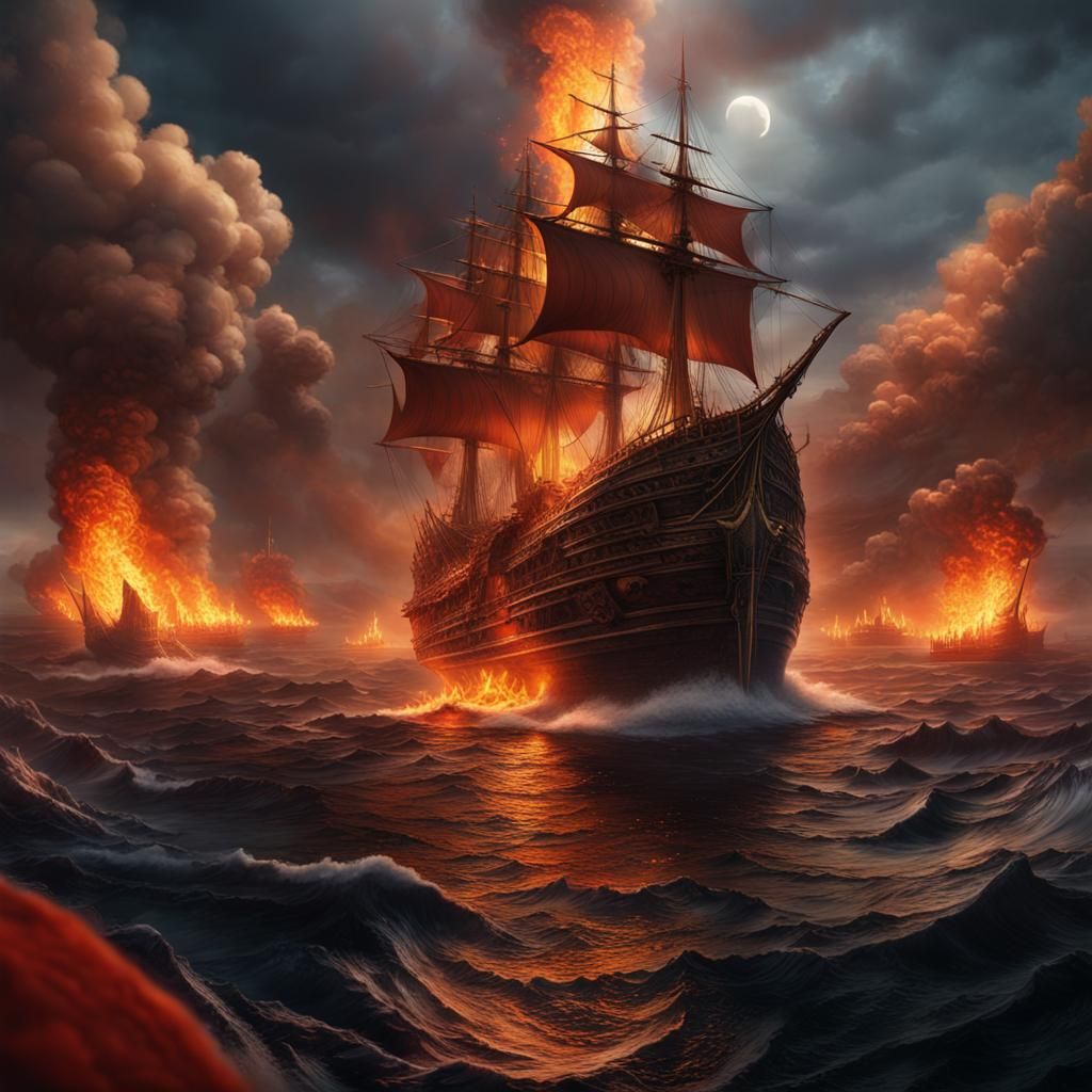 Fiery Skeletons: A Pirate Cult's Allegiance