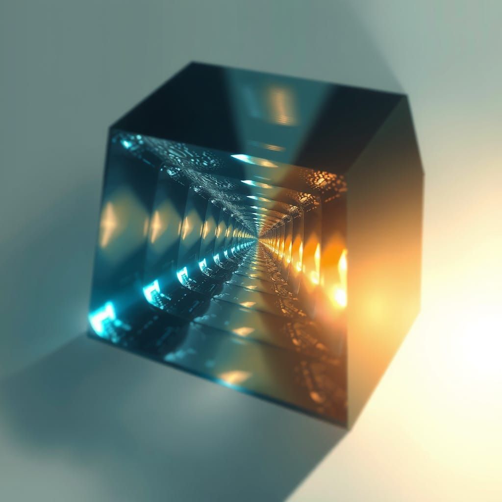 Woman in a Realm Beyond Time and Space