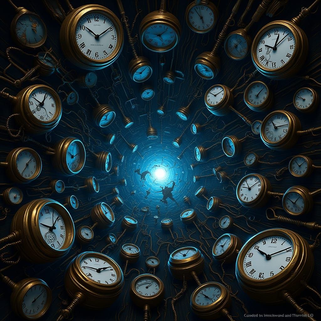 Time rift, failure of all the world's chronometers, catharsi...