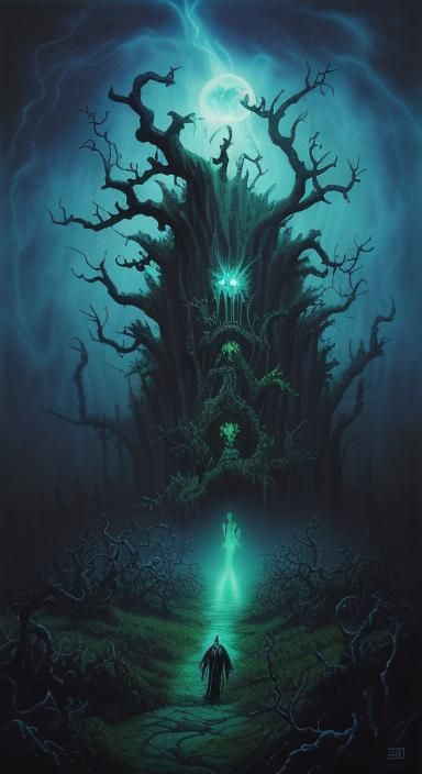 Omnipunk Oubliette: A Neo-Surrealist Vision of Decay