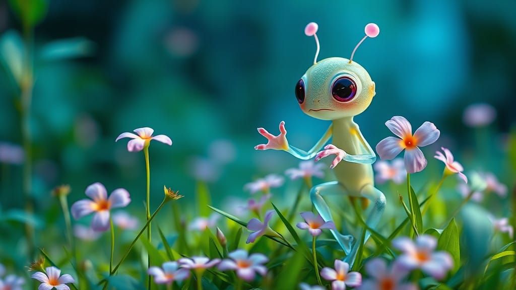 Ethereal Fairy in a Tropical Paradise