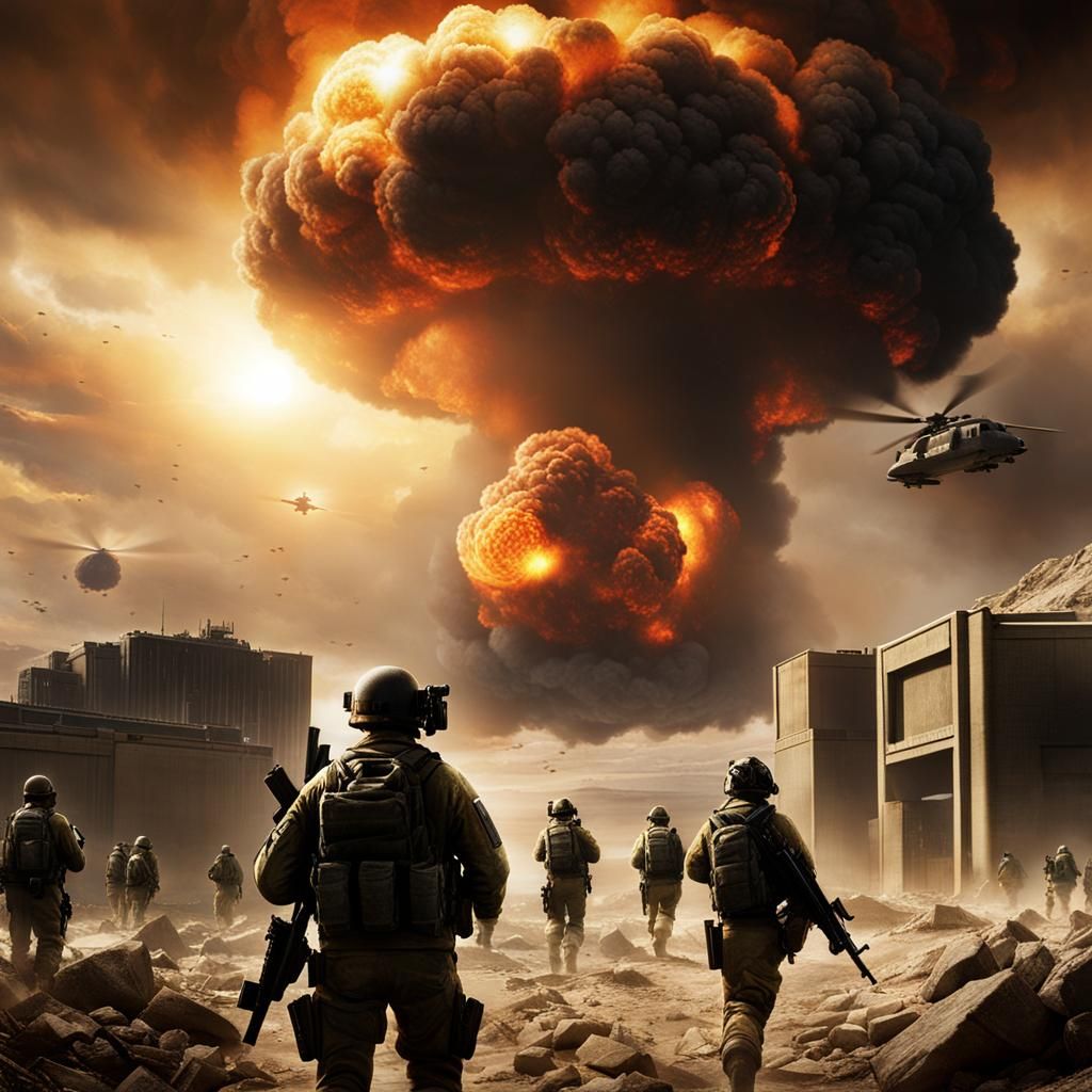 Task Force 141 Confronts Nuclear Blast