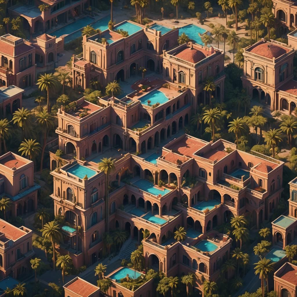 Hotel California: Detailed Matte Painting in Unreal Engine