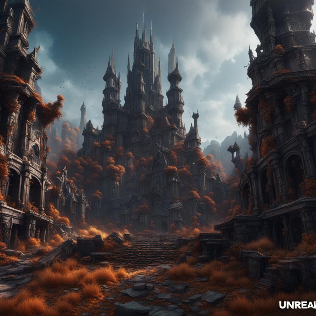 Detailed Matte Painting for Black Friday