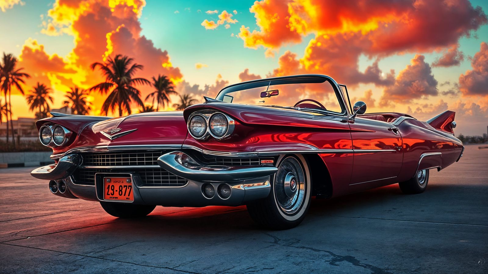 Sunset Serenade in Chrome 2