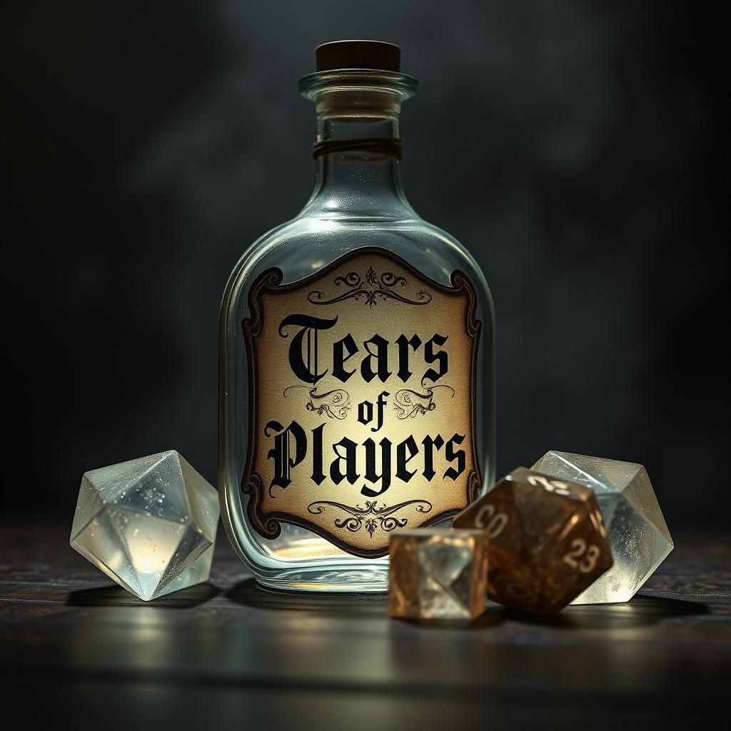Mysterious Bottle Containing Tears of Players