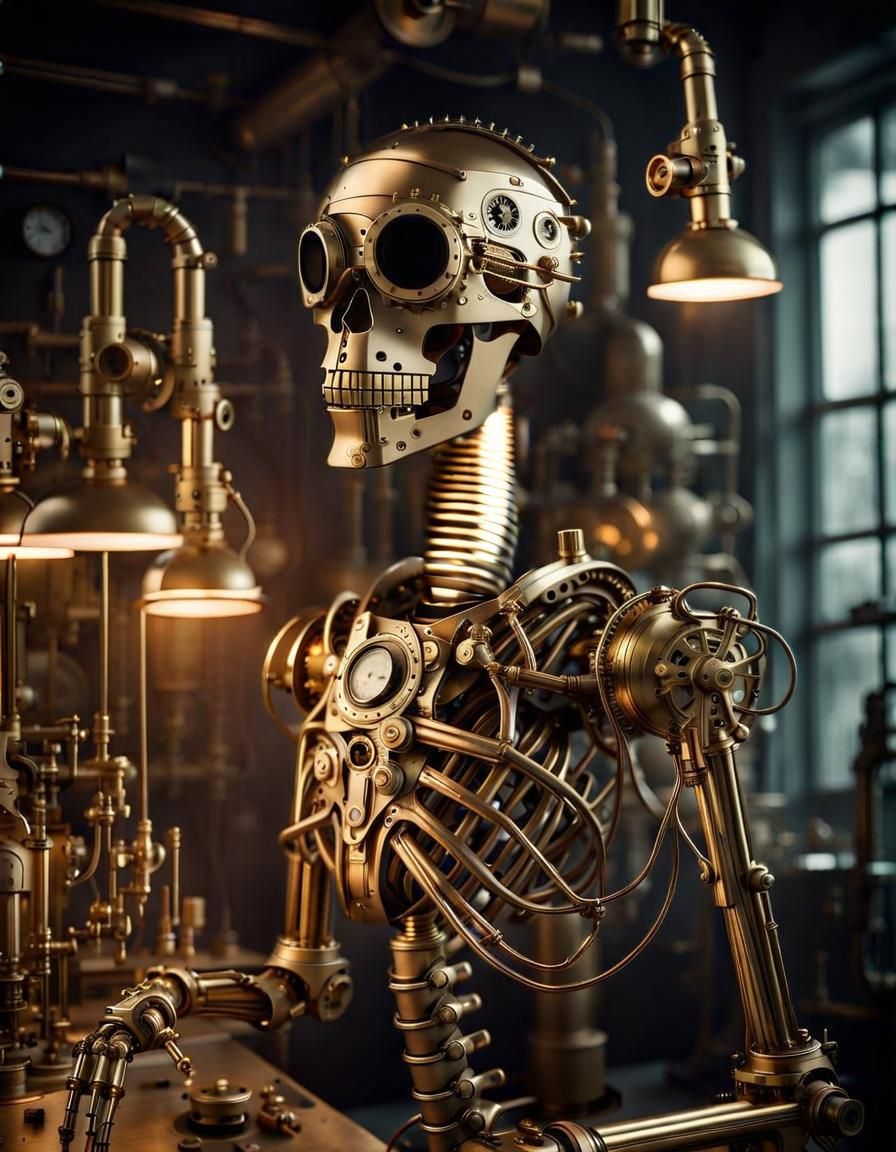 Photorealistic Polished Metal Spring, Vertically Aligned