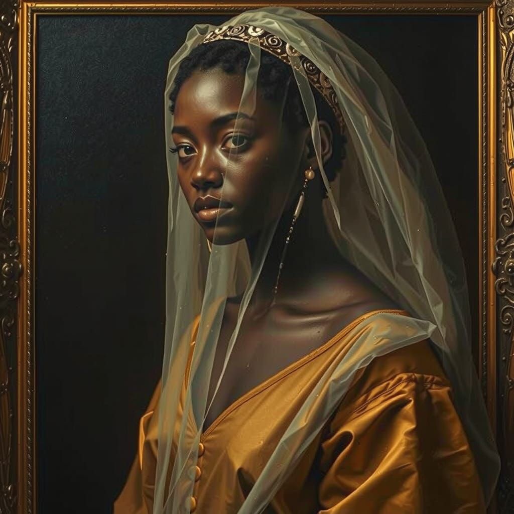 Dreamlike Surreal Landscape with Swirling Clouds