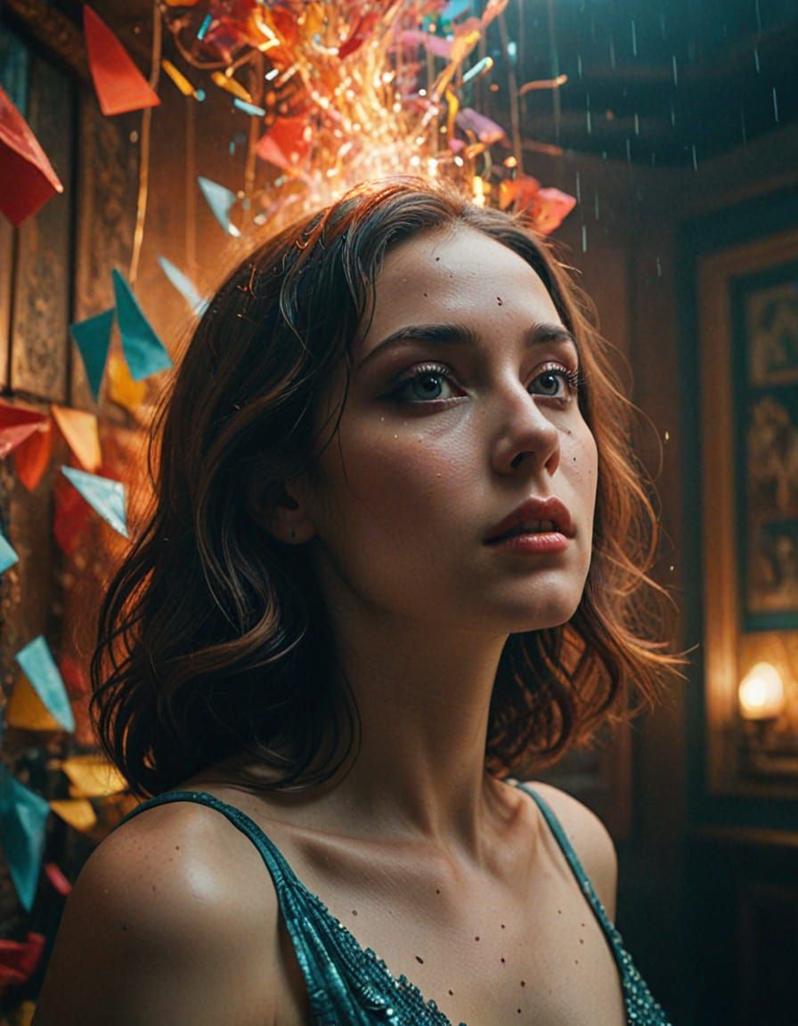 Surreal Cinematic Photograph Full of Color and Symbolism