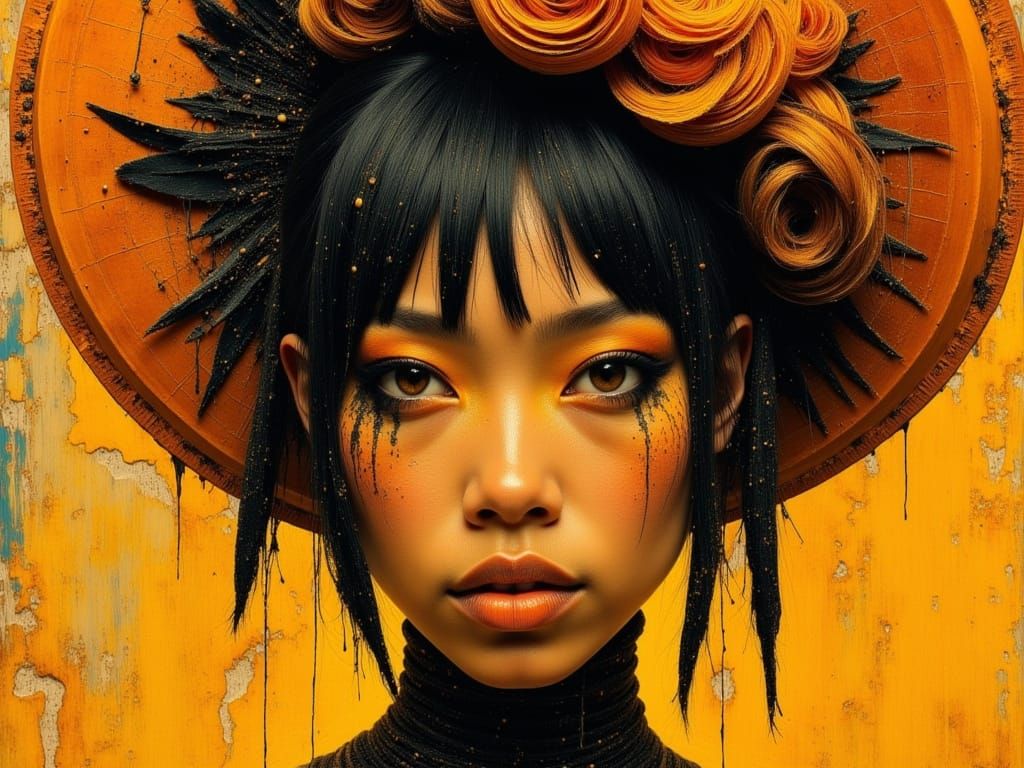 Jhene Aiko as Anggunn in Punk Medieval Outfit