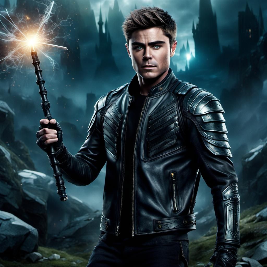 Zac Efron as Harry Potter-esque SWAT Leader