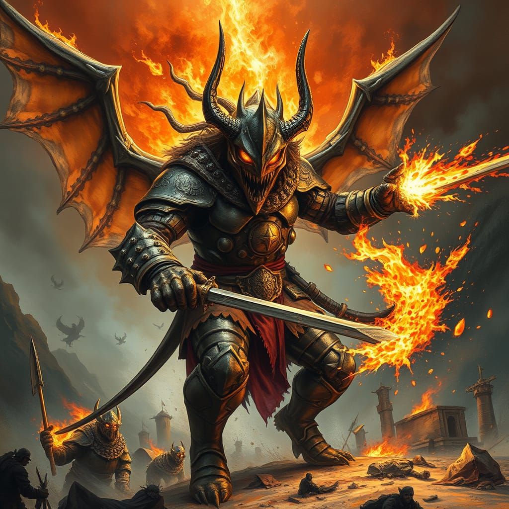 Hydra versus Chimera in Ancient Ruins