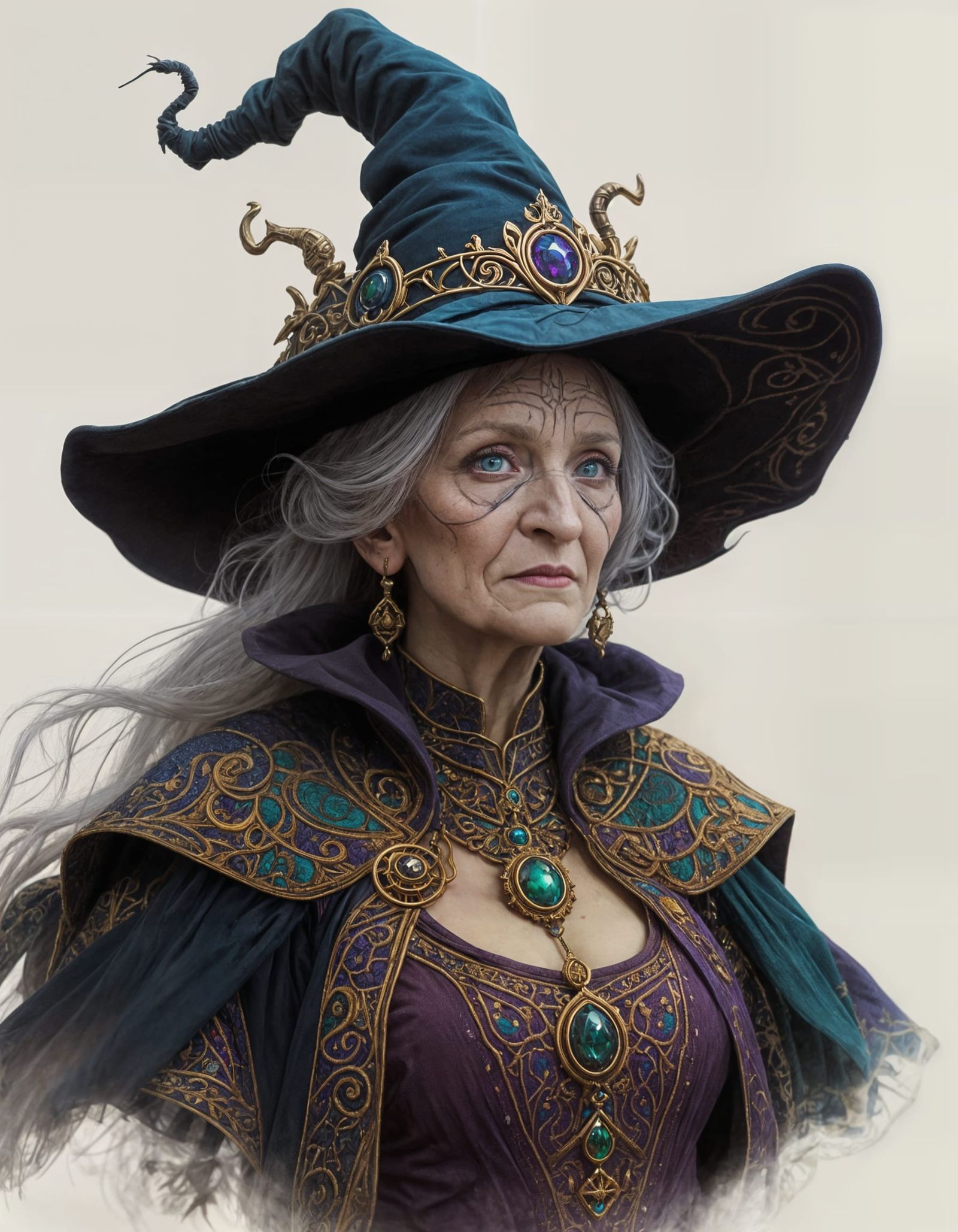 Hulda Brimm of Oldwynton: A Wise Witch Portrait