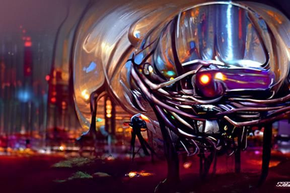 Evangelion Robot Battle Cry with Firefly Blade