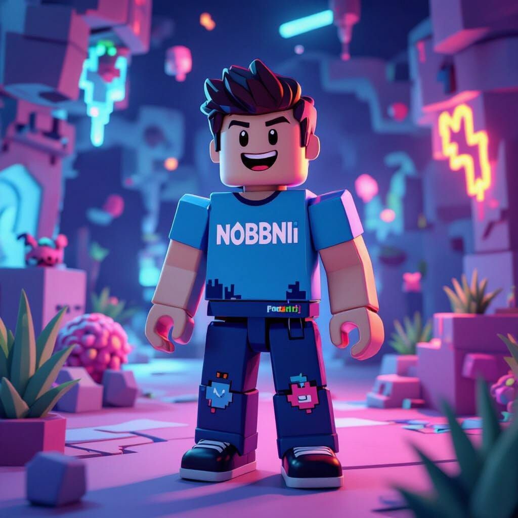 Roblox Character in Brainrot World