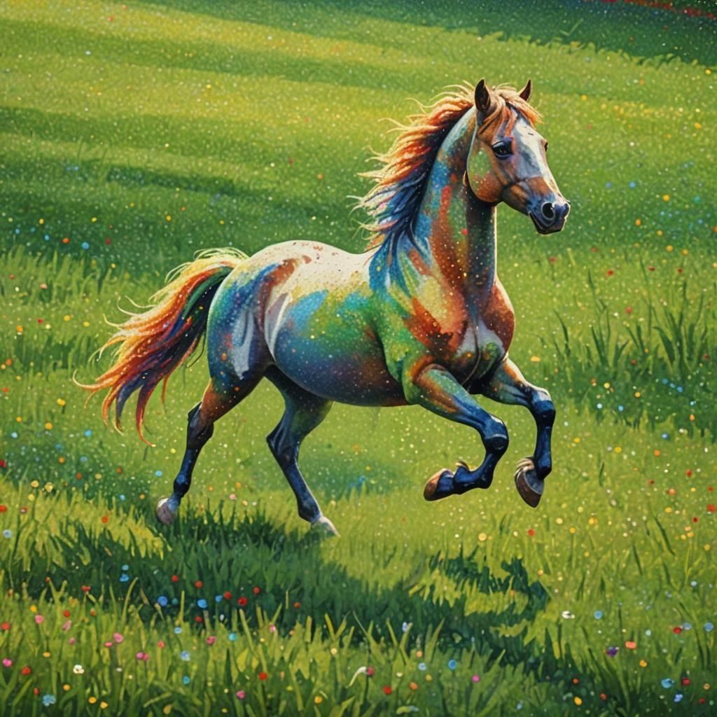 Pointillism  pony
