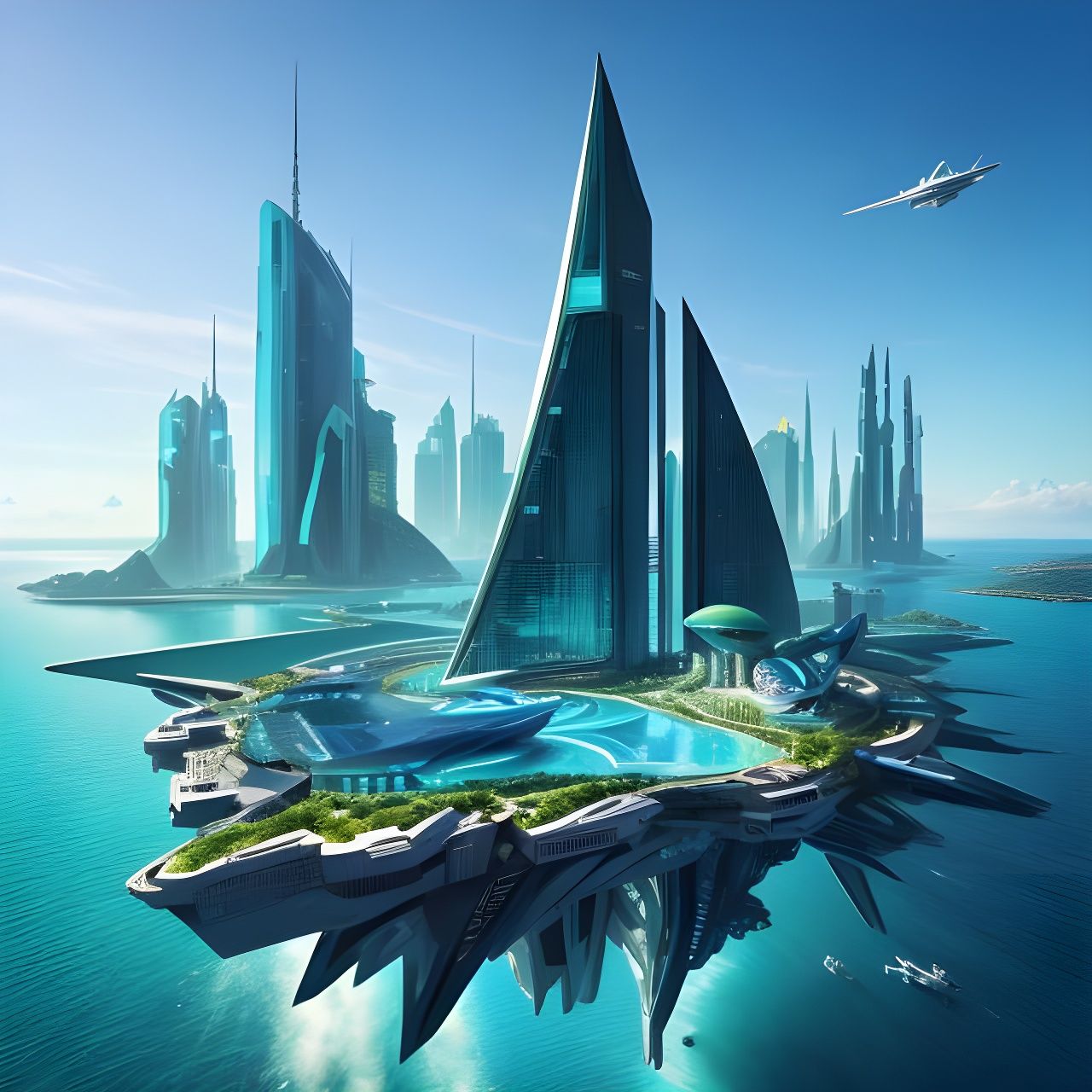 Starlight Voyager Island city (DS8)