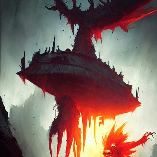 Sinister Apocalypse Inspired by Greg Rutkowski