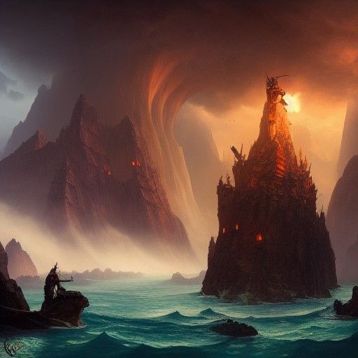 Epic Pirate Cave Fantasy Concept Art in Unreal Engine