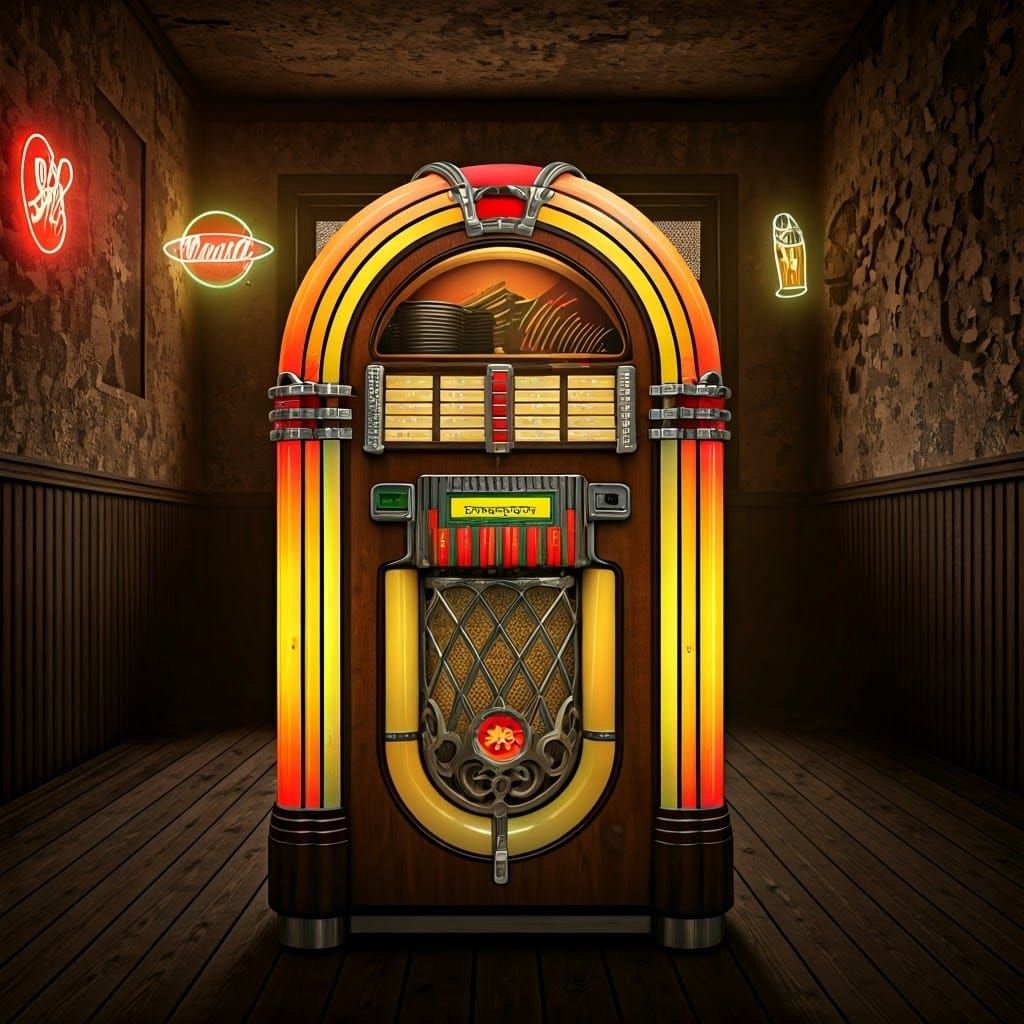 Haunted Jukebox in Abandoned Beer Joint