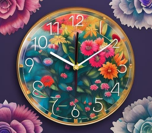 Flower Clock !