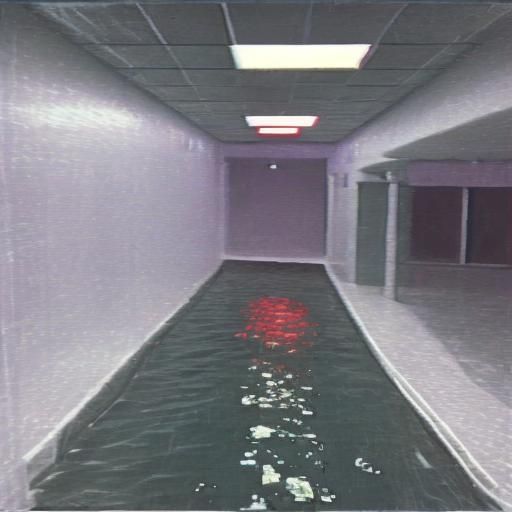 Underwater Research Center in VHS Aesthetic